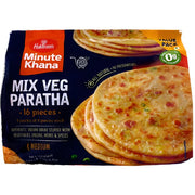 Frozen Haldiram's Mixed Vegetable Paratha(Vegan) 1.6kg - Only Berlin same day delivery - Spice Village