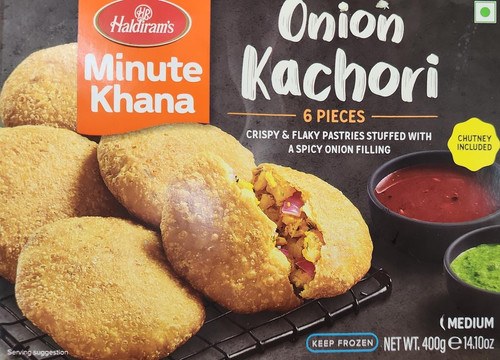 Frozen Haldiram's Onion Kachori 400gm - Only Berlin same day delivery - Spice Village