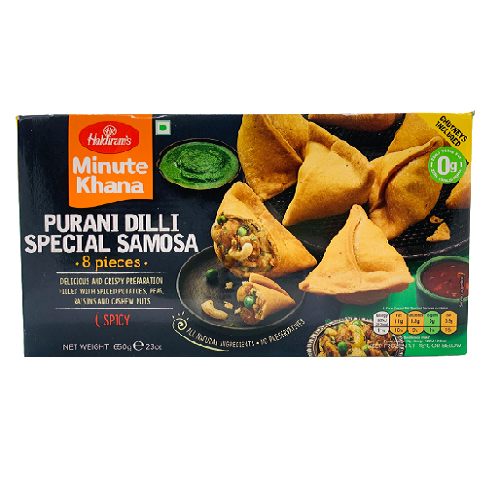 Frozen Haldiram's Purani Dilli Special Samosa 650gm - Only Berlin same day delivery - Spice Village