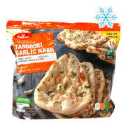 Frozen Haldiram's Tandoori Garlic Naan(Vegan) 1.28kg - Only Berlin Same Day Delivery - Spice Village