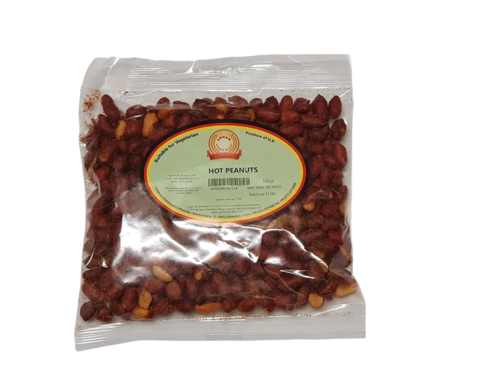 Annam Spicy Red Peanut 150gm - Spice Village