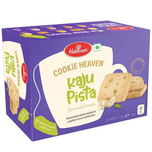 Haldiram Kaju Pista Cookies 200gm - Spice Village