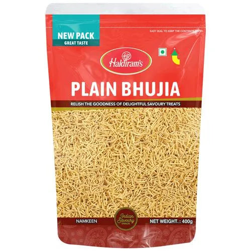 Haldiram's Plain Bhujia 400gm - Spice Village