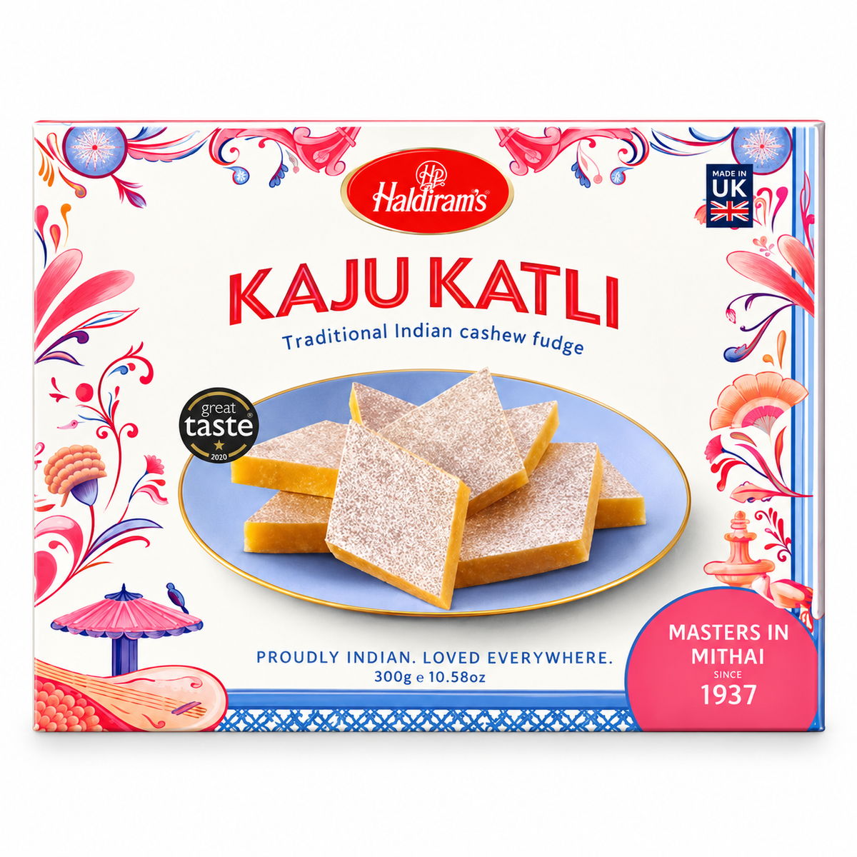 Haldiram's Kaju Katli 300gm - front of pack