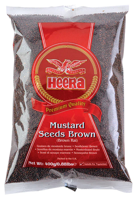 Heera Mustard Seeds Black 400gm