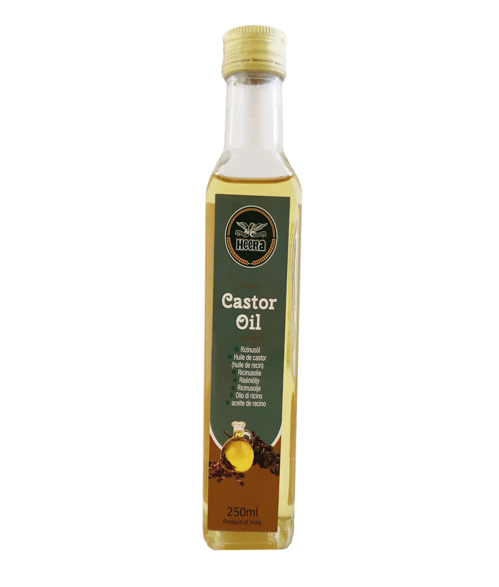 Heera  Castor Oil 250ml - Spice Village