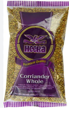 Heera Coriander Whole 300gm - Spice Village