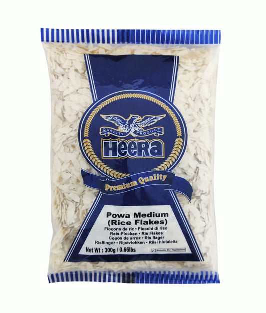 Heera Rice Flakes (Poha/Powa) Medium  300gm