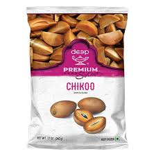 Frozen Deep Chickoo Slices 340gm - Only Berlin same day delivery