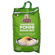 India Gate Ponni Boiled (Thanjavur) Rice 5kg - Spice Village
