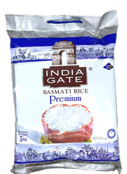 India Gate Premium Basmati Rice 5kg - Spice Village