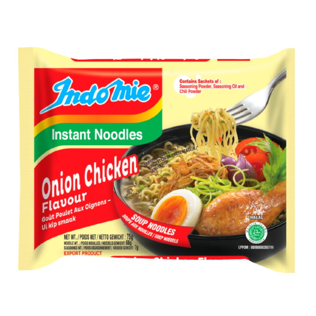Indomie Chicken and Onion Special Instant Noodlesoup 75gm - Spice Village
