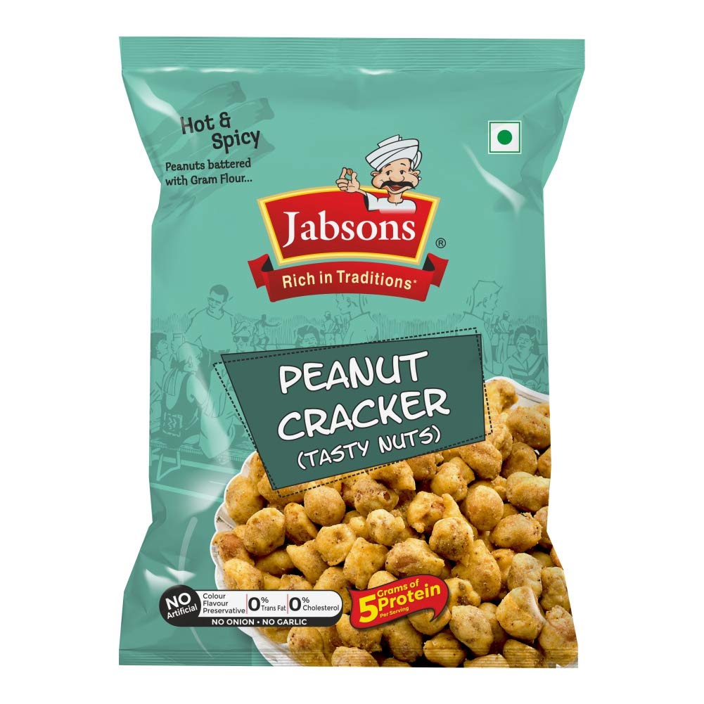 Jabson's Namkeen Peanut Cracker  140gm - Spice Village