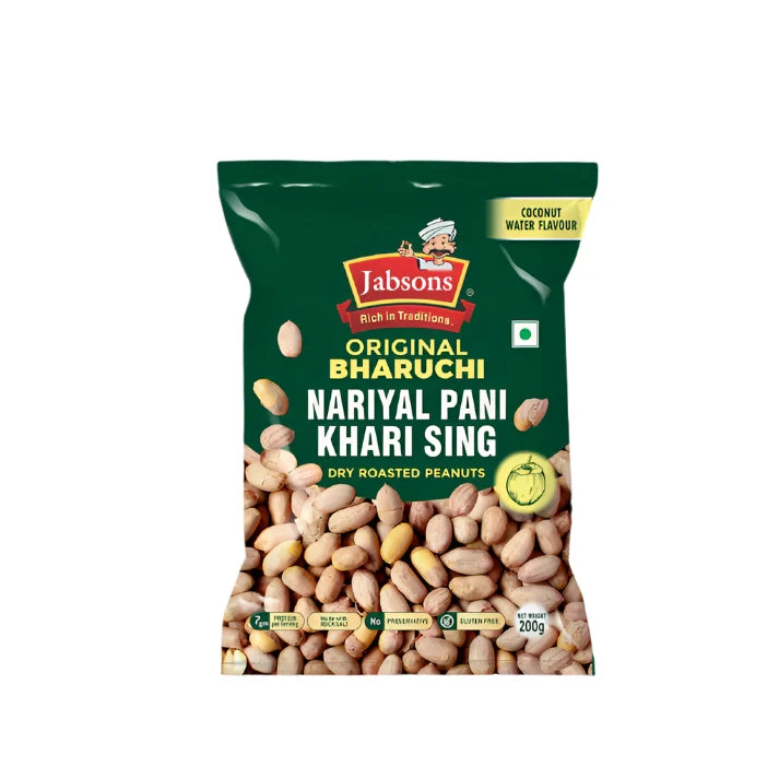 Jabson's Roasted Peanut Khari with Coconut Water 200gm - Spice Village