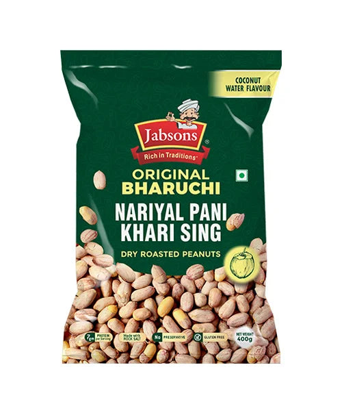 Jabson's Roasted Peanut Khari with Coconut Water 400gm - Spice Village