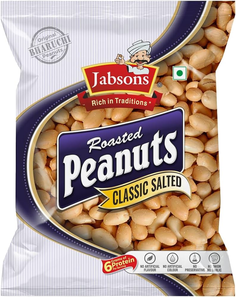 Jabson's Roasted Peanuts Salted 160gm - Spice Village