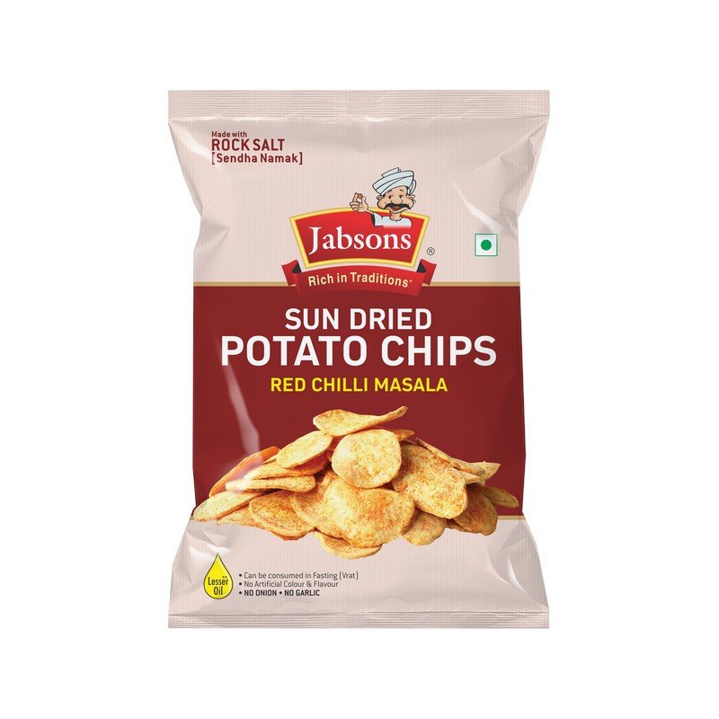 Jabson's Sundried Masala Potato Chips 110gm - Spice Village