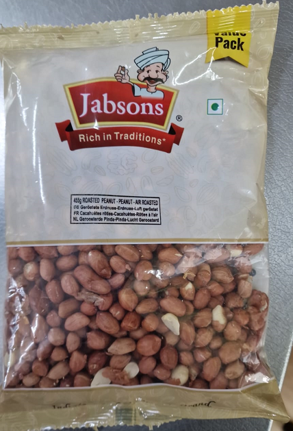 Jabson's Red Peanuts Roasted 455gm