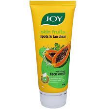 Joy Papaya Spots & Tan Clear Face Wash 50ml - Spice Village