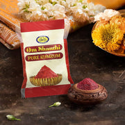 Om Shanti KumKum Powder (Sindhoor) 35gm - Spice Village