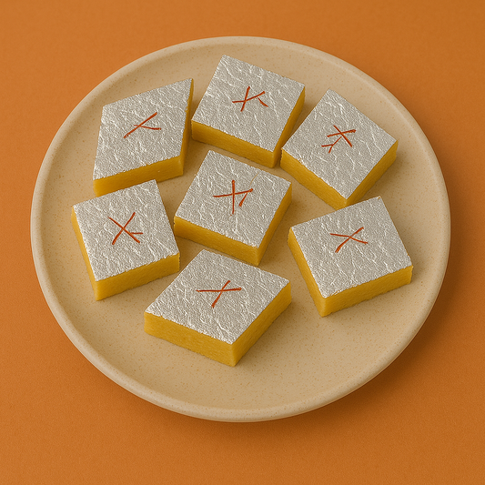 Mishti Sweets Kesar Kaju Katli 250gm