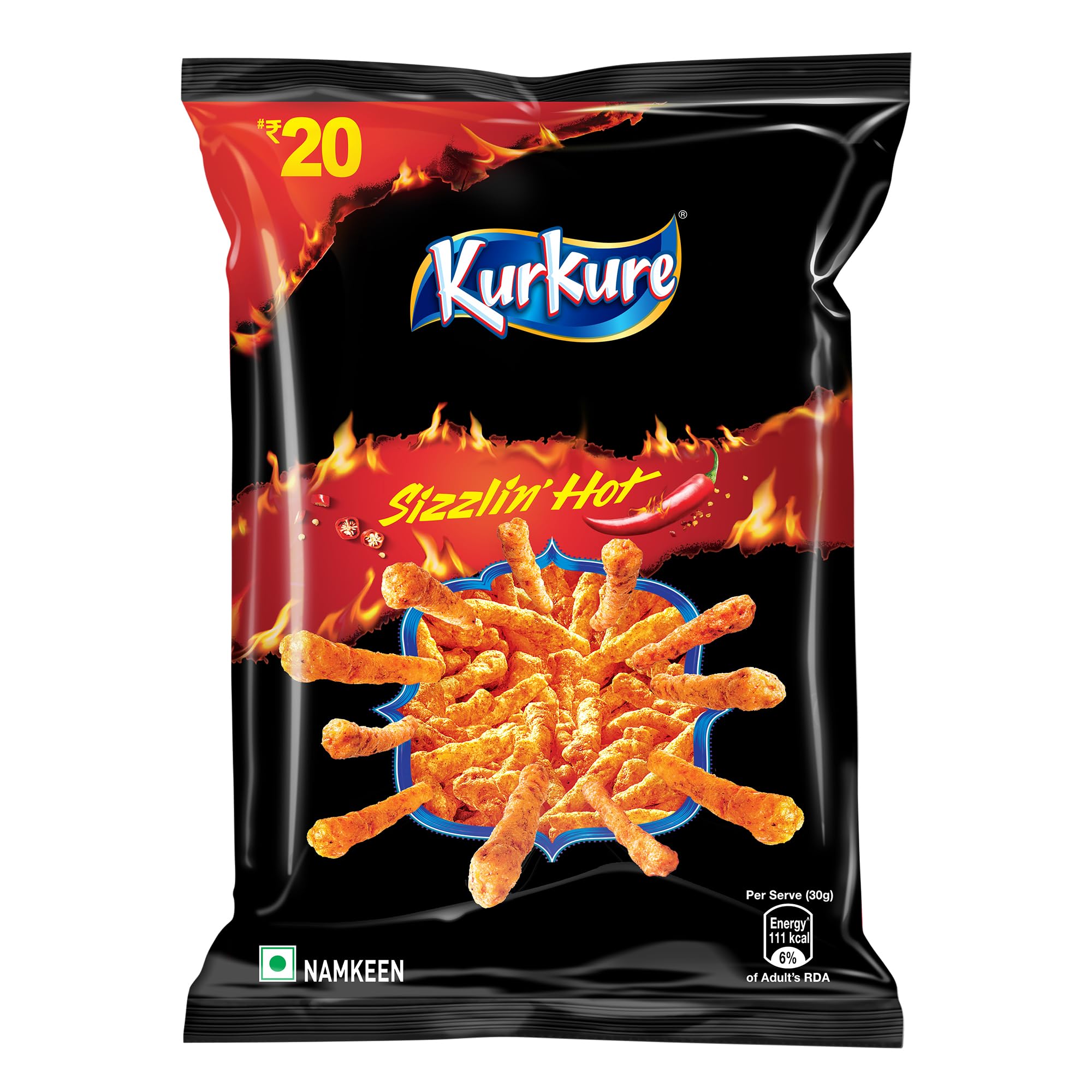 Kurkure Sizzling hot 94gm - Spice Village