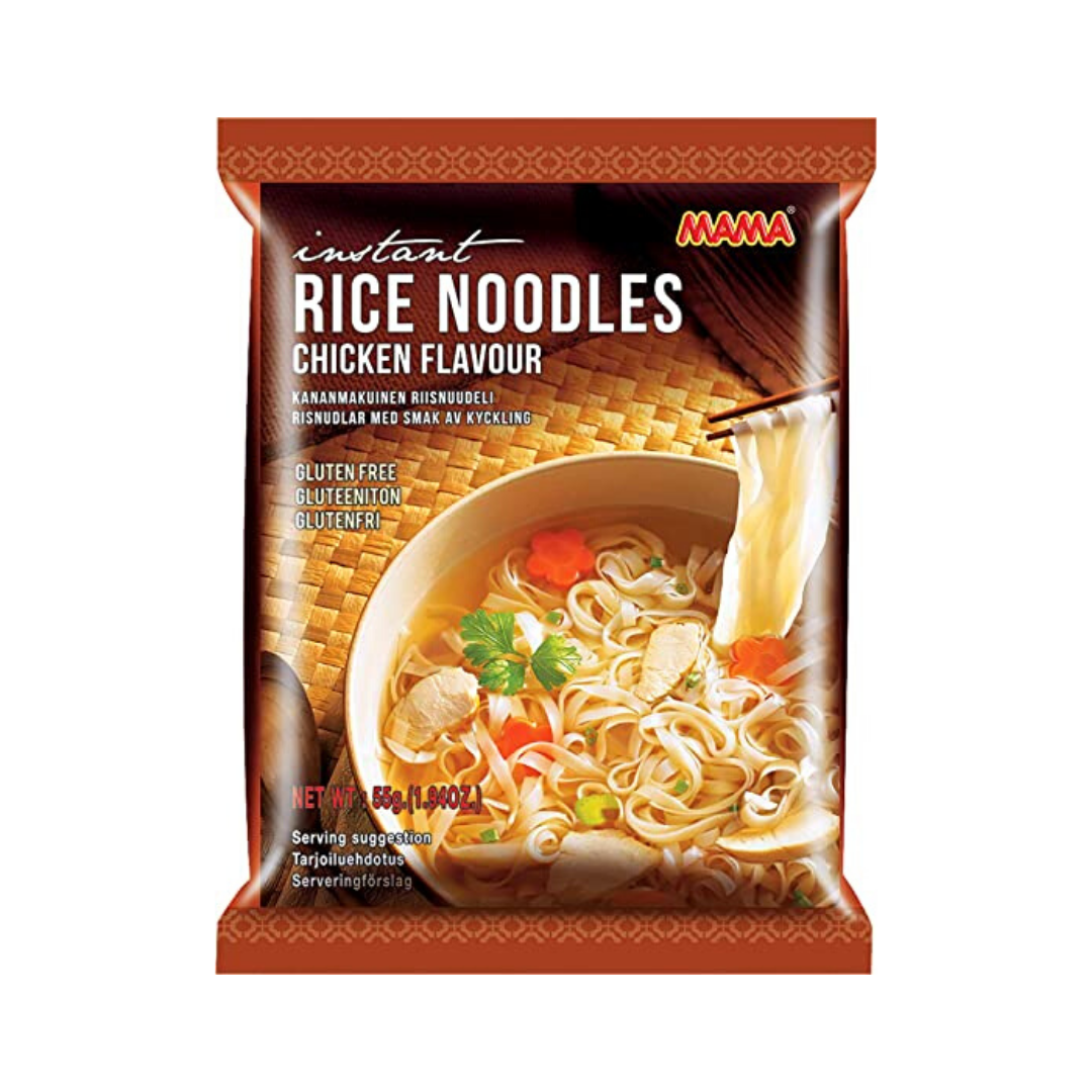 MAMA Rice Noodles Chicken Flavour Instant 75gm - Spice Village