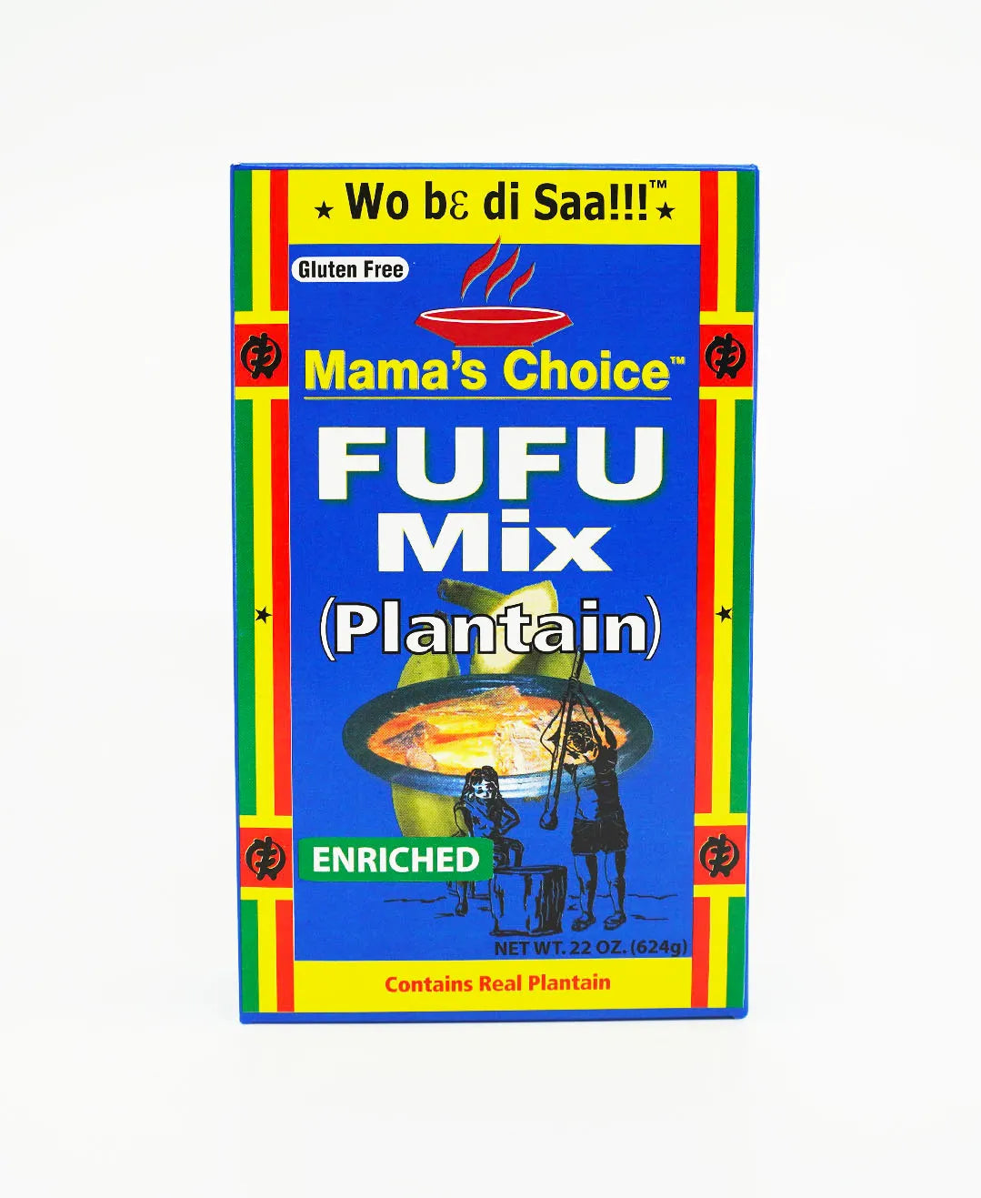Mama's Choice Plantain Fufu Flour 624gm - Spice Village