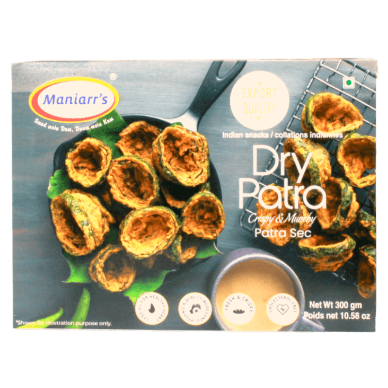 Maniarr's Namkeen Dry Patra 300gm - Spice Village
