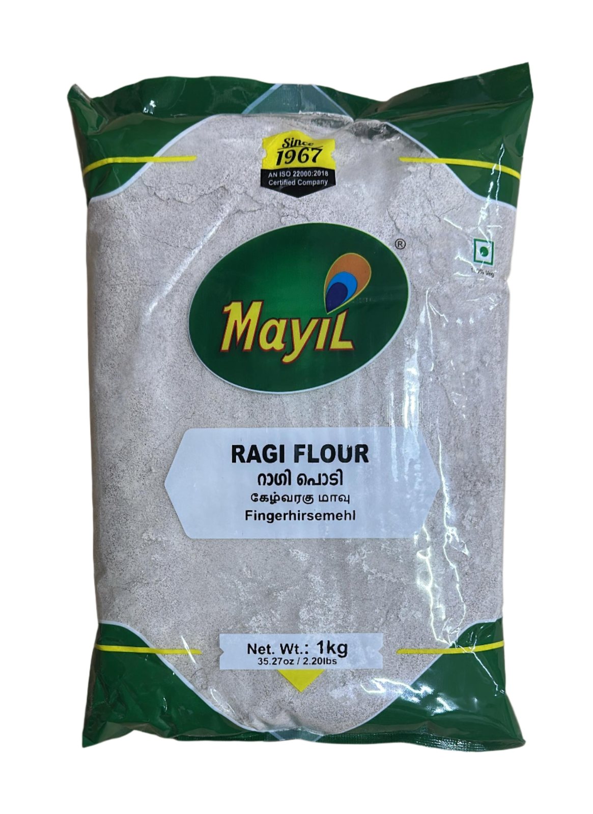 Mayil Ragi Flour 1kg - Spice Village