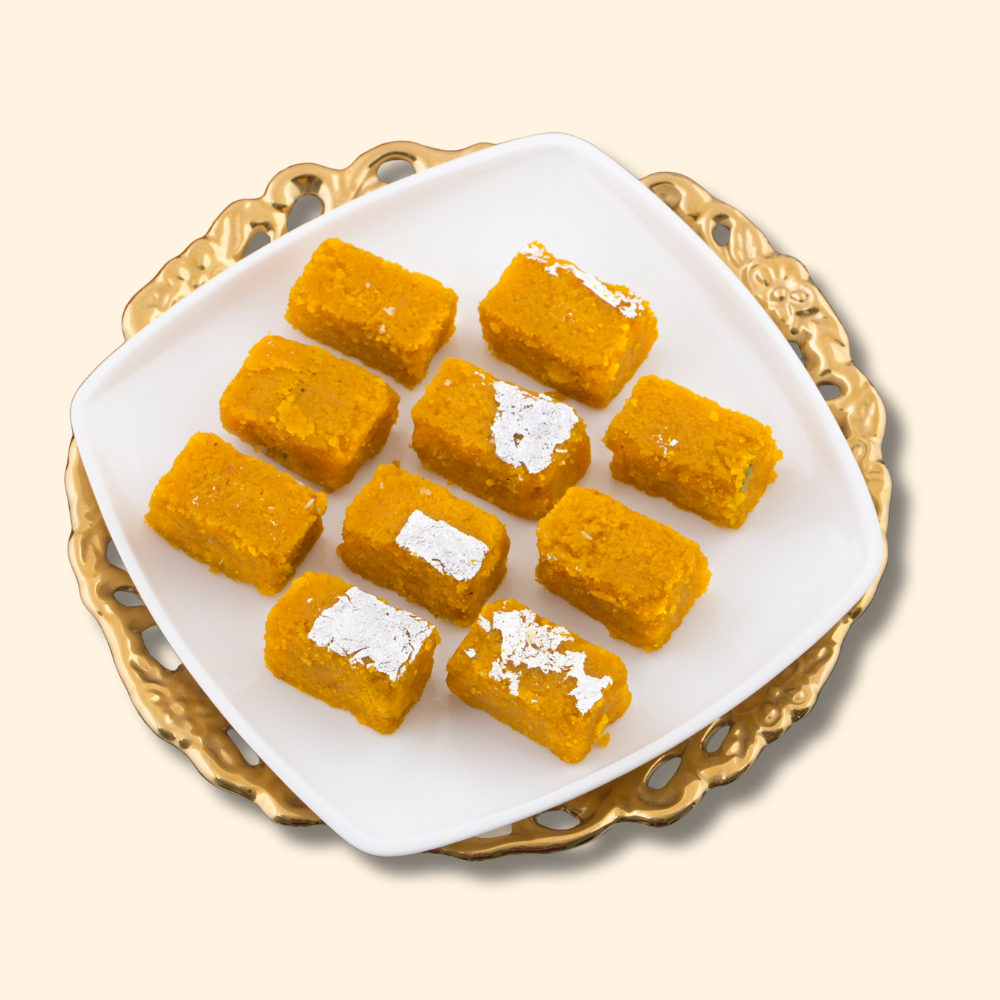 Mishti Sweets Besan Barfi 250gm - Spice Village