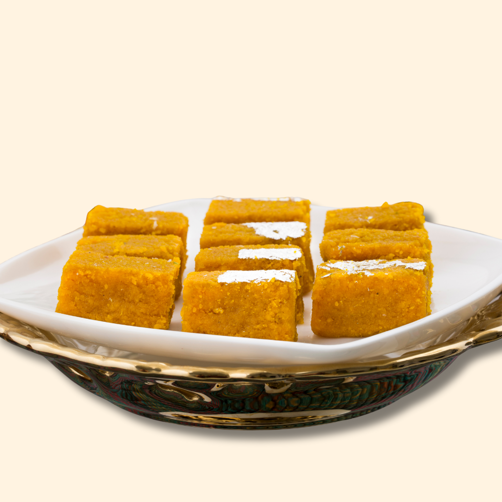 Mishti Sweets Besan Barfi 250gm - Spice Village