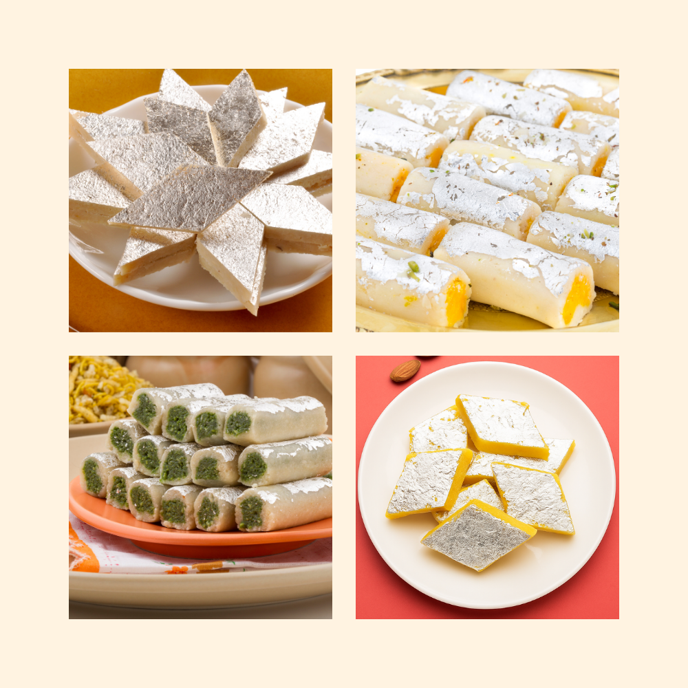 Mishti Sweets Kaju Mithai Mix 250gm - Spice Village