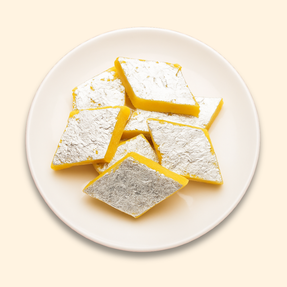 Mishti Sweets Kesar Kaju Katli 250gm - Spice Village