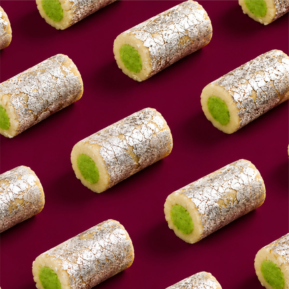 Mishti Sweets Kaju Pista Roll 250gm - Spice Village