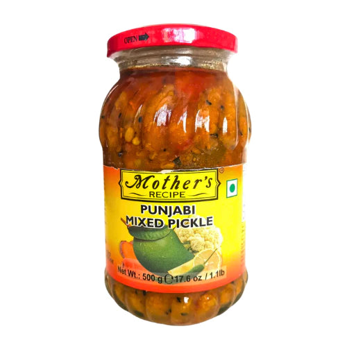 Mother's Recipe Punjabi Mixed Pickle 500gm - Spice Village