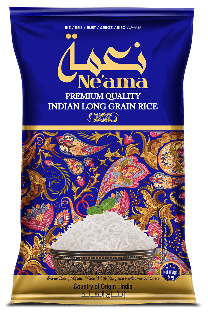 Neama Long Grain Basmati Rice 5kg - Spice Village