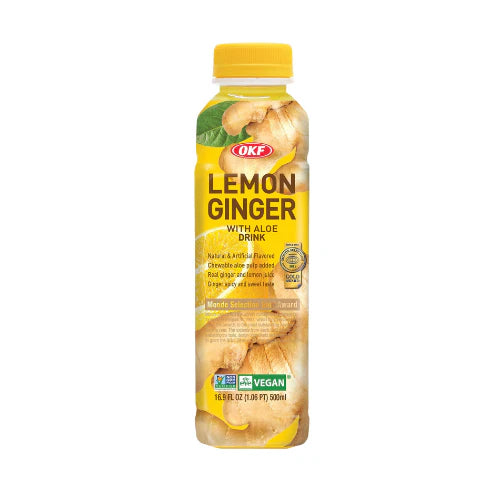 OKF Aloe Lemon-Ginger Juice 500ml - Spice Village