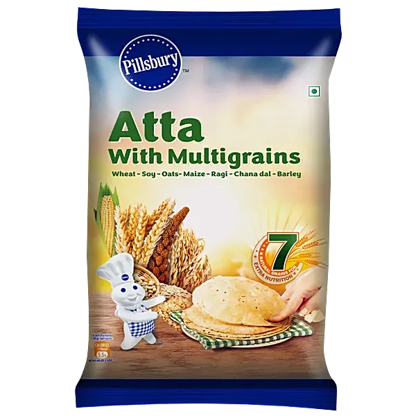 Pillsbury Atta Multigrain 1kg - Spice Village