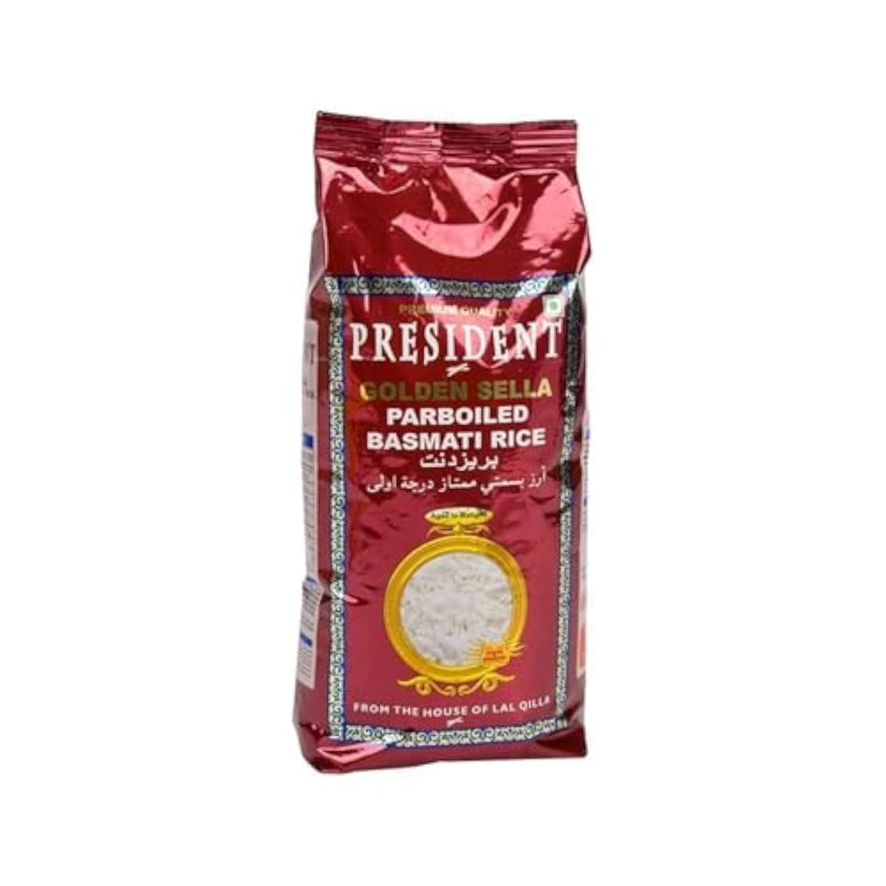 Buy President Golden Sella Basmati Rice 1kg | Spice Village