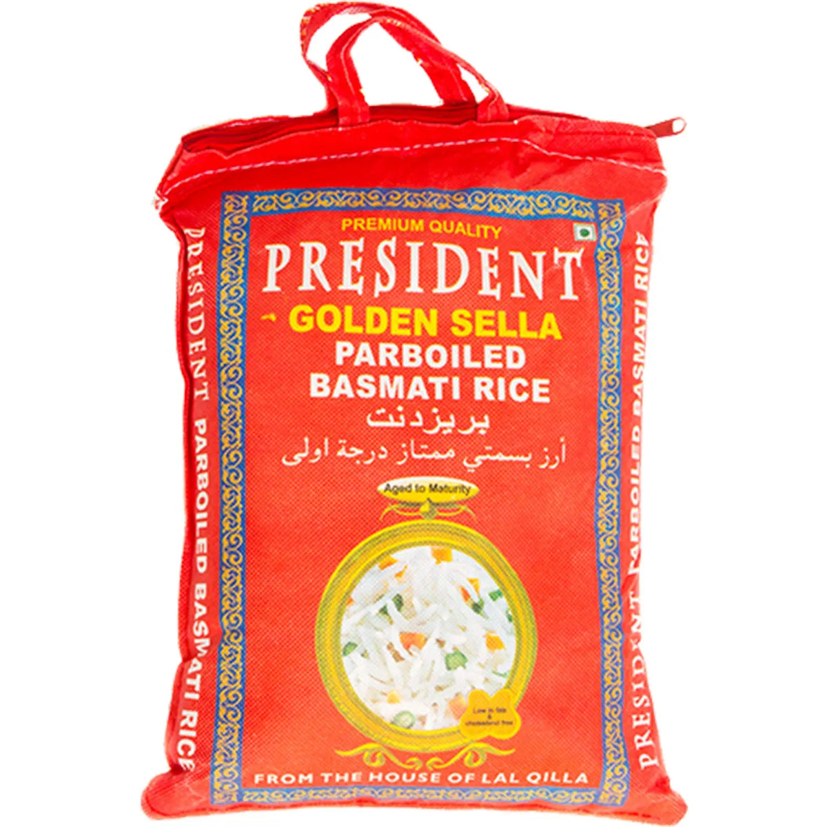 Buy President Golden Sella Basmati Rice 20kg | Spice Village