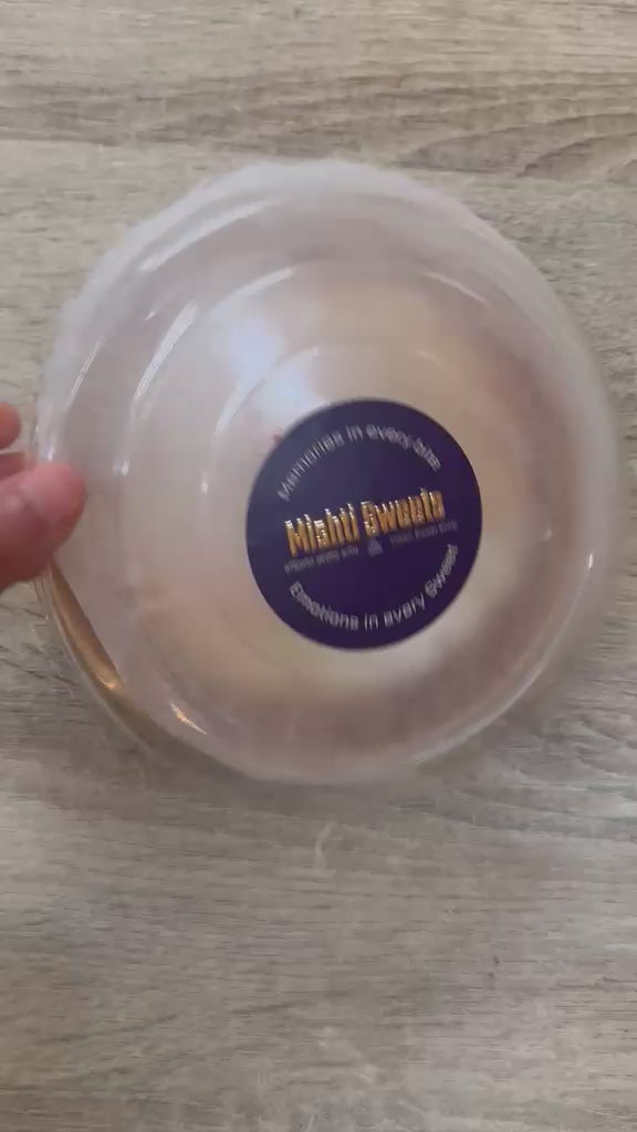 Load video: Mishti Sweets Malai Ghevar 140gm