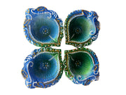 Premium Fancy Colorful Diya(Pack of 4) - Spice Village