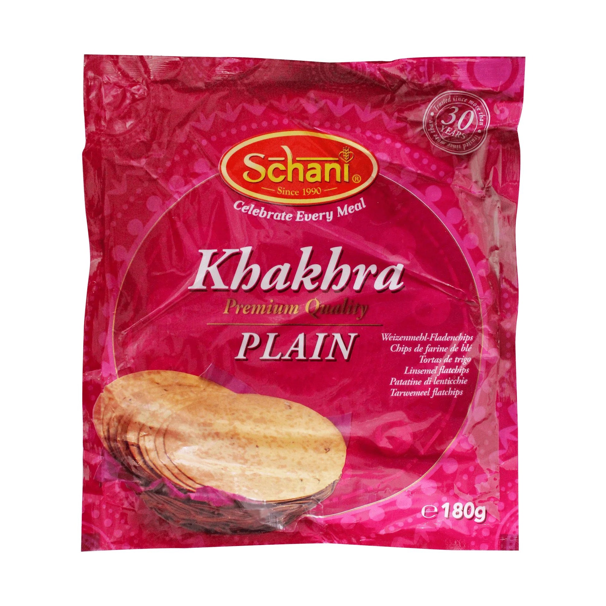 Schani Khakhra Plain 180gm - Spice Village