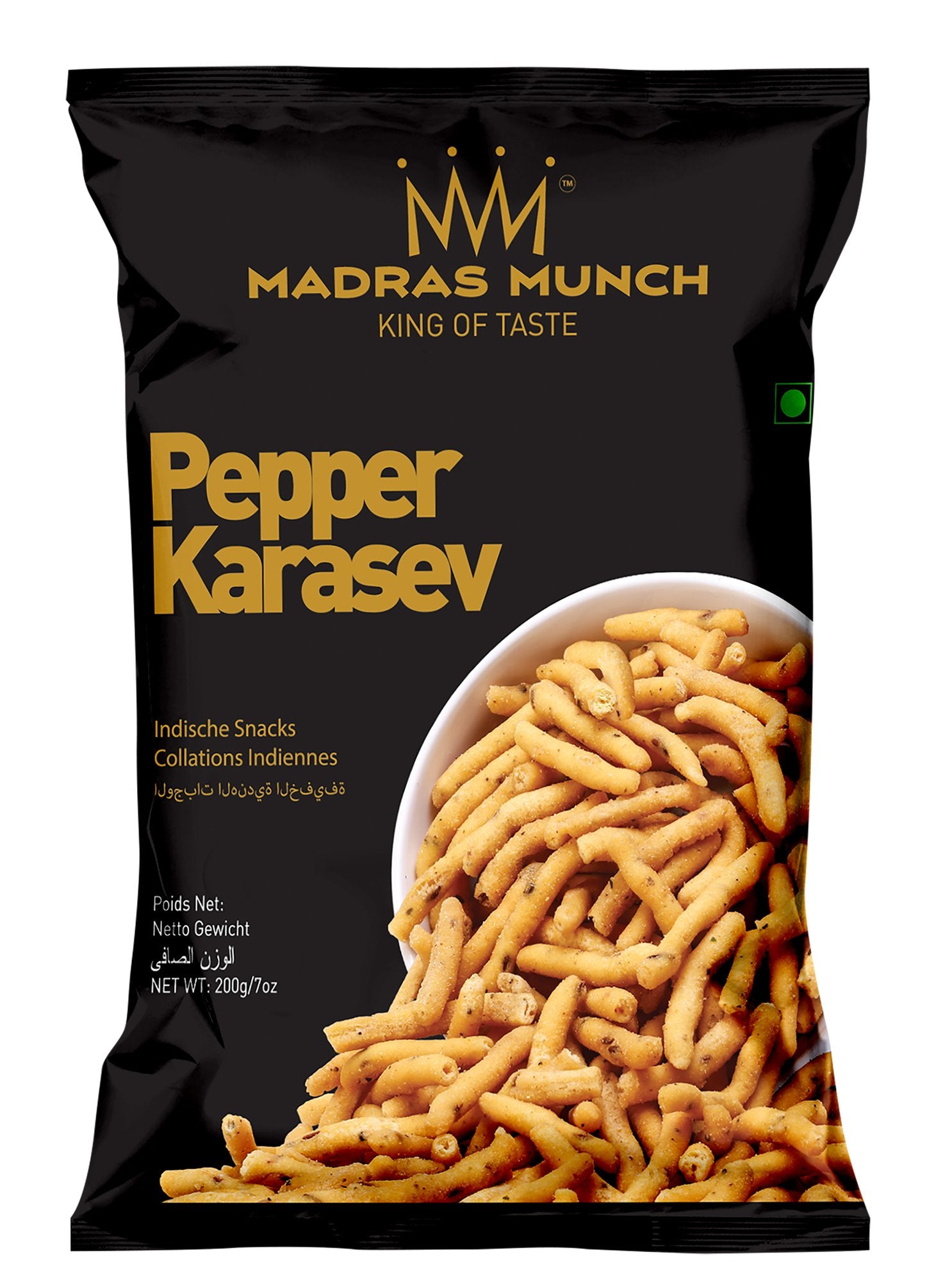 Madras Munch Peper Karasev 200g - Spice Village