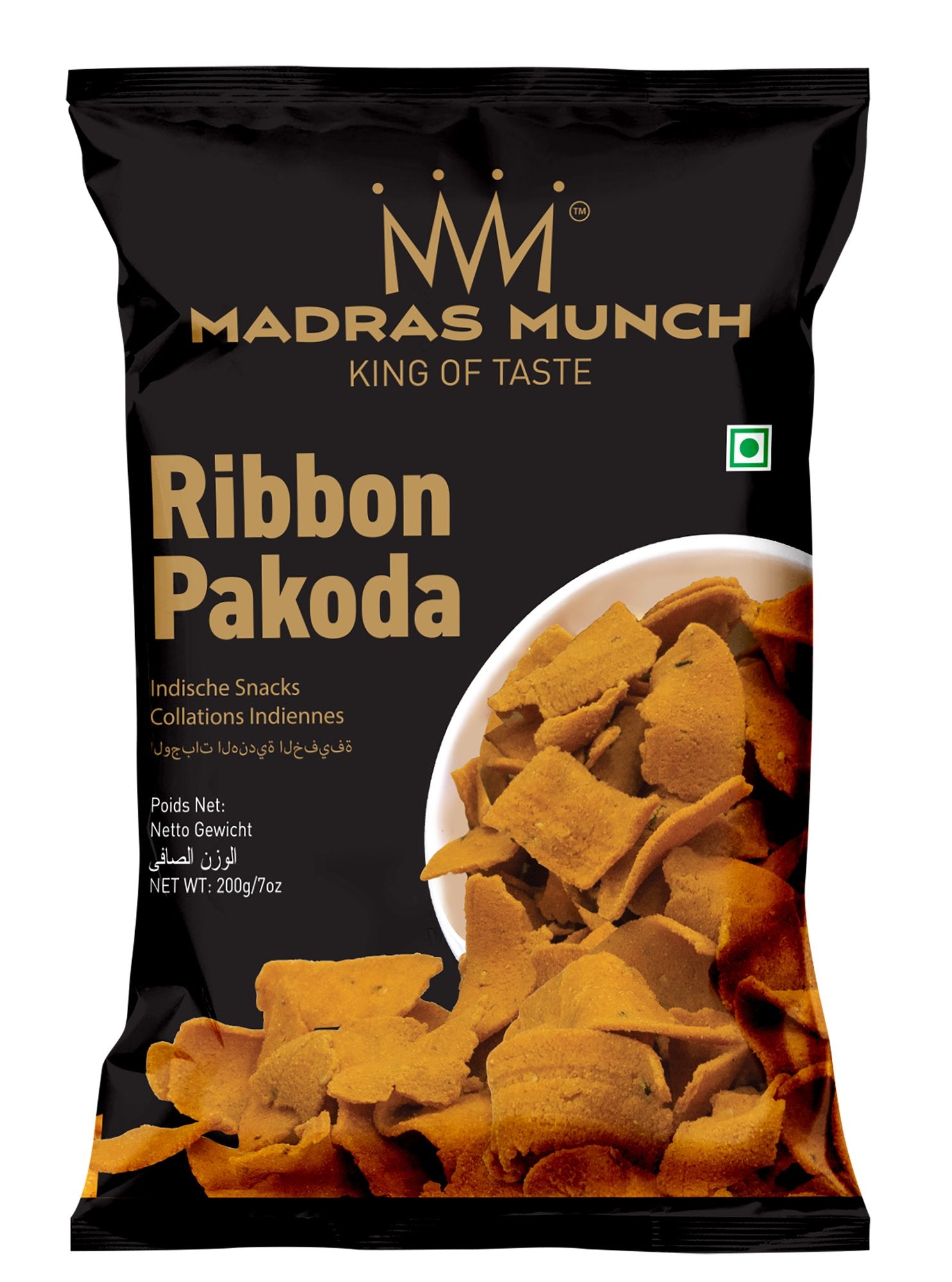 Madras Munch Ribbon Pakoda 200g - Spice Village