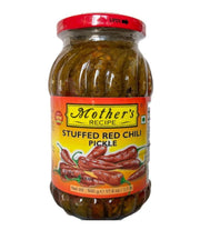Mother's Stuffed Recipe Red Chilli Pickle Mild 500gm - Spice Village