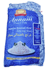 Annam Darbari Extra Long Grain Basmati Rice 10kg - Spice Village