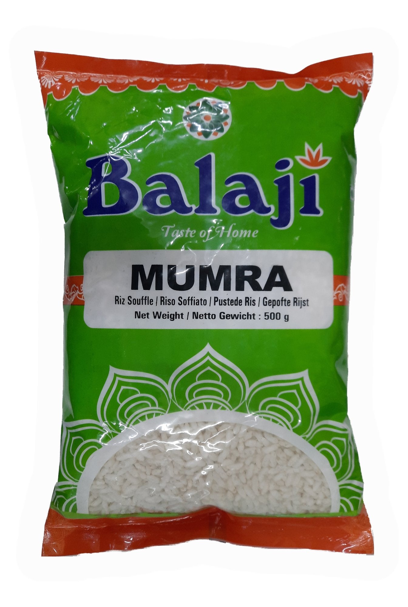 Balaji Puffed Rice Mamra 500gm - Spice Village