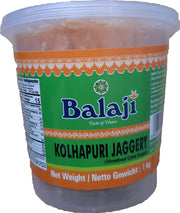 Balaji Kolhapuri Jaggery Jar 1kg - Spice Village